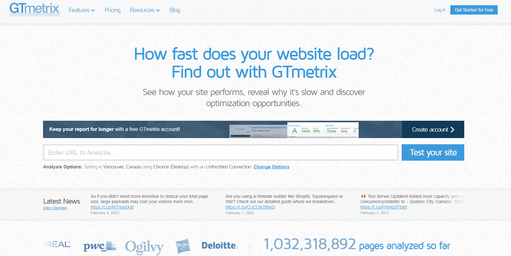 Gtmetrix 网站性能测试-1