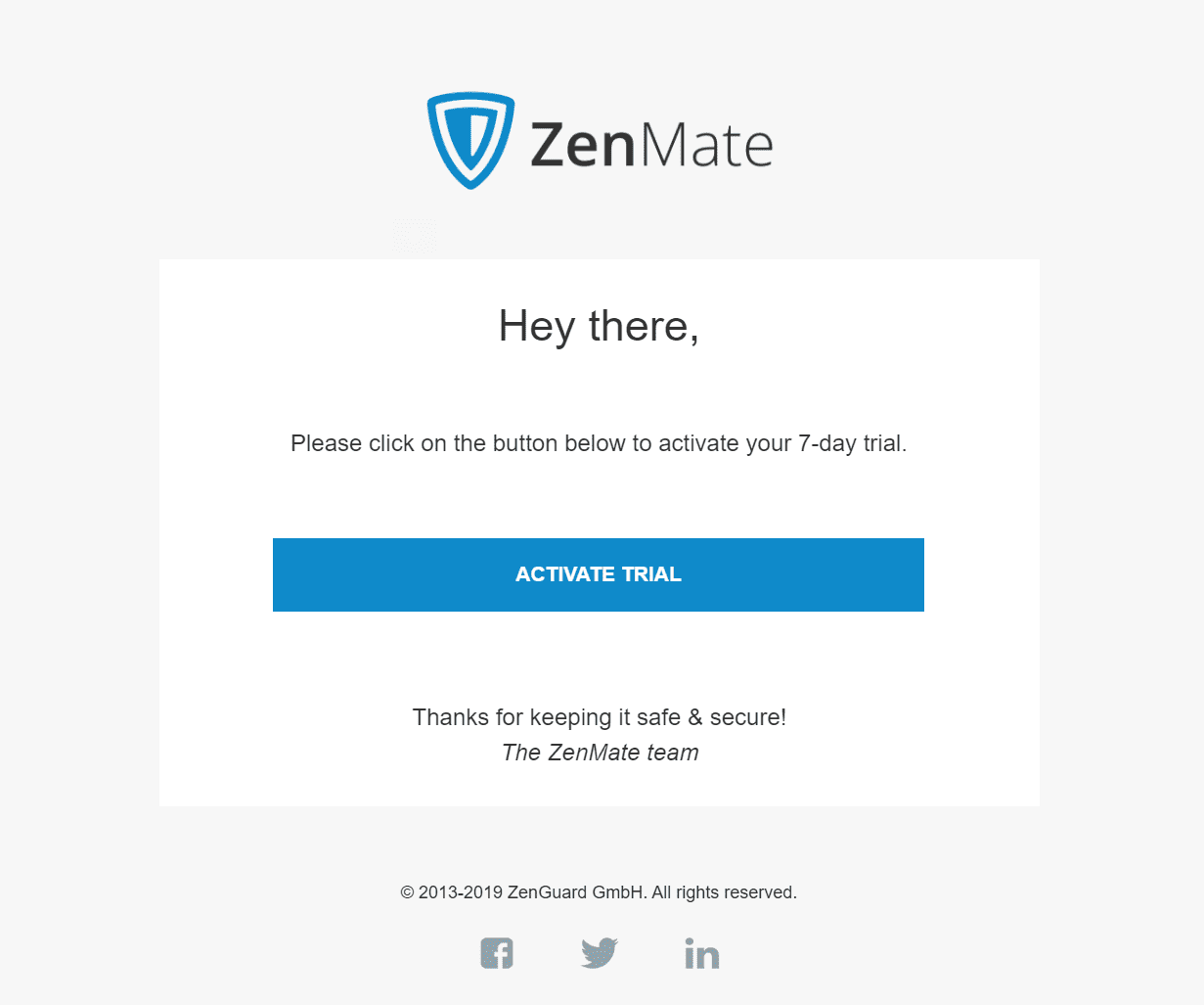 Chrome浏览器一款免费7天的VPN扩展ZenMate Free VPN
