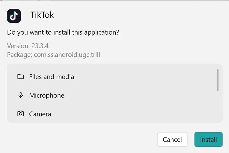 如何在 Windows 11 上安装任何 Android APK