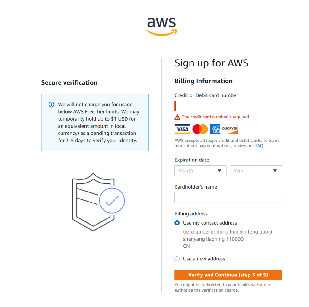 免费申请12个月 AWS 亚马逊云服务器 amazon cloud 亚马逊云 最新教程