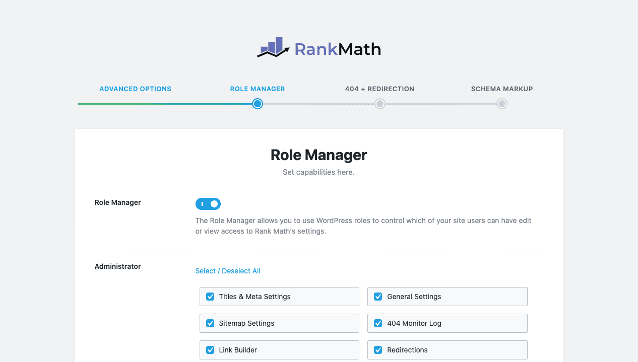 使用Rank Math的设置向导在您的网站上设置SEO