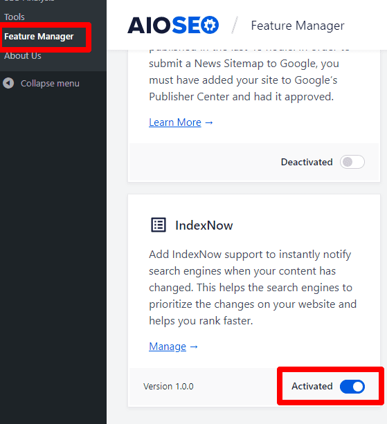 使用IndexNow和AIOSEO加速您的SEO结果