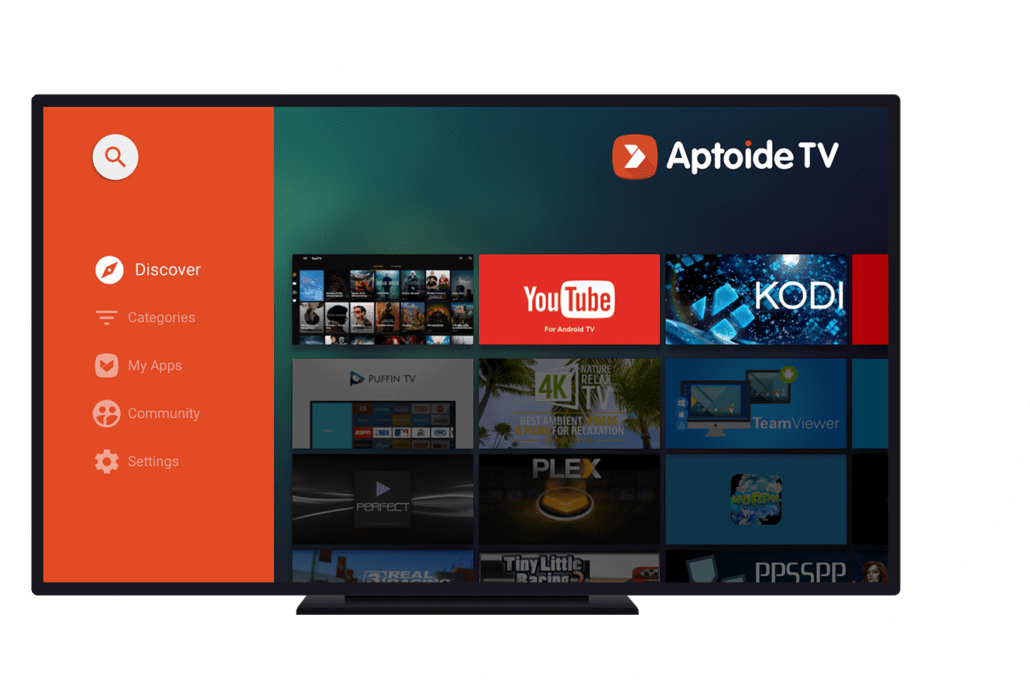 Aptoide TV 智能电视应用市场，安装海外电视应用市场-1