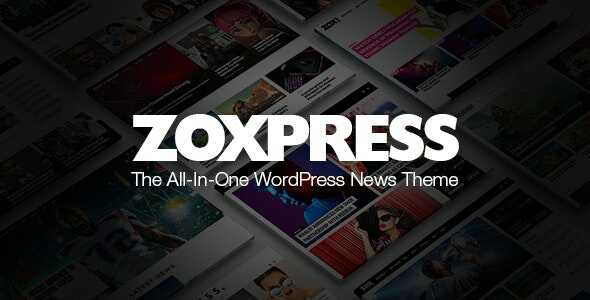 ZoxPress 2.09.0 免费下载多合一的 WordPress 新闻主题-1